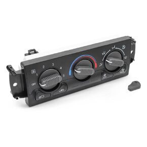 599-218 Climate Control Moduel for 1999-2002 Chevrolet Silverado GMC Sierra 1500 2500 3500 Yukon, 2000-2002 Chevrolet Suburban Air Conditioning A/C Heater Climate Control Panel