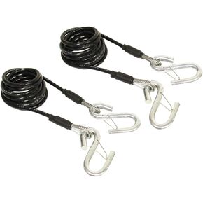 Blue Ox BX88196 Safety Cable Kit, Class III, 7500lb, 7 ft.