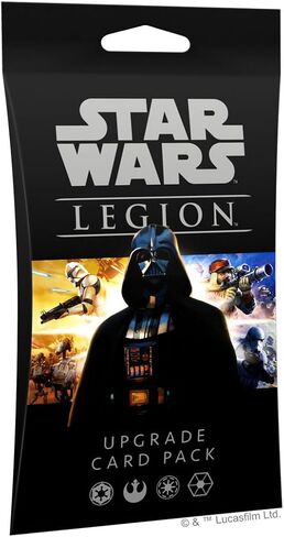Star Wars Legion Upgrade Card Pack Expansion | Two Player Battle Game | Miniatures Game | Strategy Game for Adults and Teens | Ages 14+ | Average Playtime 3 Hours | Made in Saudi Arabia