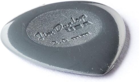 JIM DUNLOP 445P1.0 نايلون كبير قصير، رمادي فاتح، 1.0 مم، 6/عبوة اللاعبين in Saudi Arabia