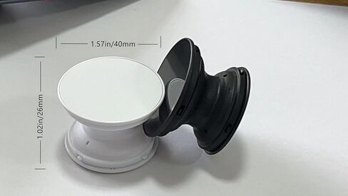 حامل الهواتف المحمولة والأجهزة اللوحية من Birsppy ATAZUA (عبوة من 3 قطع) - رخام أسود وذهبي وردي وقلب مبتسم أبيض in Kuwait