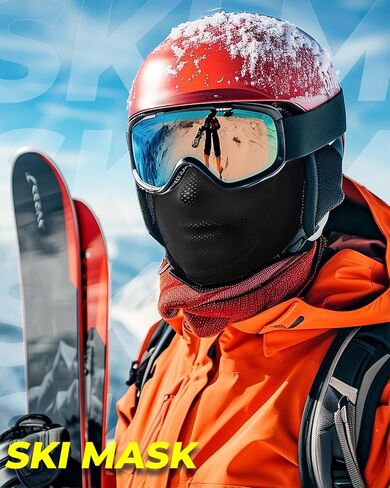 Balaclava Ski Mask with Movable Face Part Men Women, Summer Lightweight Balaclava, Shiesty Mask Sun Protection-Motorcycle Ski in Saudi Arabia