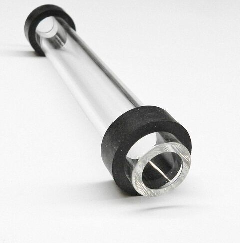 9" Steamer Sight Glass Tube Replacement Boiler Water Level Gauge w/2 Washers in Saudi Arabia