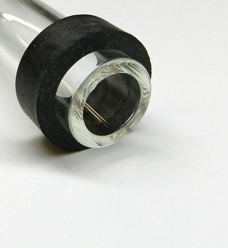 9" Steamer Sight Glass Tube Replacement Boiler Water Level Gauge w/2 Washers in Saudi Arabia