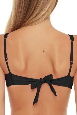 Trina Turk Women's Monaco Halter Bikini Top, Adjustable, Tie Back, Swimwear Separates in Saudi Arabia