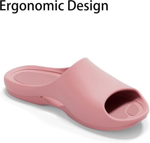 KENROLL KM228 Non Slip Shower Shoes, Arch Support EVA Slides | rubber anti-slip outsole, cushioned sole, side drainage, toe protection, ideal for seniors adults family, bathroom pool beach in Saudi Arabia