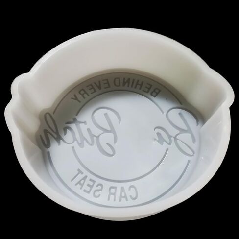 وراء كل قالب سيليكون منعش للسيارة السيئة - قالب منعش للهواء - قالب معطر للخرز العطري - راتنجات الإيبوكسي - قالب صابون الشموع - مادة سميكة مطورة - آمن في الفرن in Kuwait