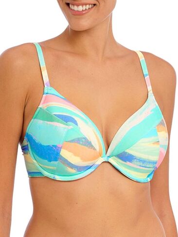 Freya Women's Summer Reef Underwire Plunge Bikini Top in Saudi Arabia