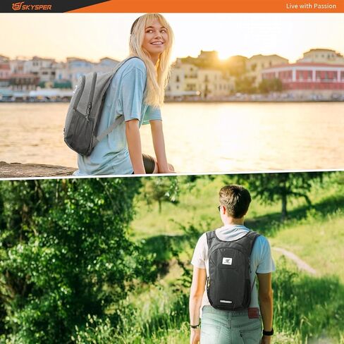 SKYSPER Small Hiking Backpack 10L Packable Lightweight Back Pack Foldable Travel Daypack for Women Men in Saudi Arabia
