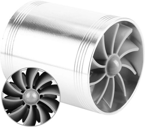 Fuel Saver Pro,Cold Air Intake,Air Intake,Fuel Saver for Car,Turbine Fan,Car Air Intake Turbonator Twin Fan Turbine Super Gas Fuel Saver Turbo in Saudi Arabia