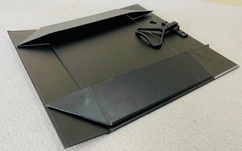 Folding Box File Binder Folder - Portable and Convenient Document Organizer with Magnetic Closure - Instantly Fold and Unfold to Save Space. Made from Eco-Friendly Recycled Carboard. (Pack of 4) in Saudi Arabia
