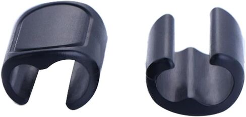 5 Pcs Bike Brake Shifter Cable Housing Guide Clips, Brake Cable Guide Hose Bike Brake Cable Base Clip 4mm 5mm Cable Housing for Mountain Road Bike(5pcs) in Saudi Arabia