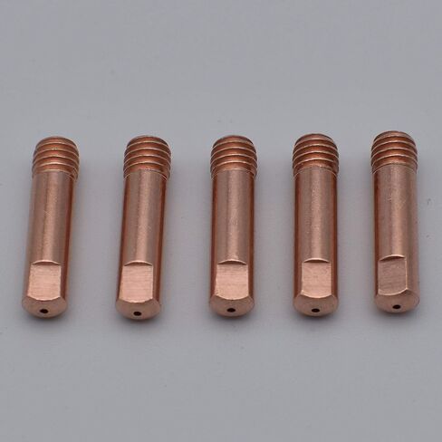20pk Contact Tip .023'' & 0.6mm M6x25mm Copper Accessory for MB-15AK MIG/MAG Welding Torch in Saudi Arabia