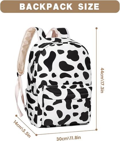 Mushroom School Backpack for Girls, Kids Teen School Bags Bookbags with Lunch Box and Pencil Case in Saudi Arabia