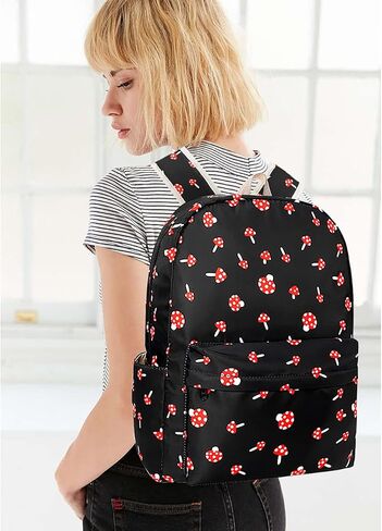 Mushroom School Backpack for Girls, Kids Teen School Bags Bookbags with Lunch Box and Pencil Case in Saudi Arabia