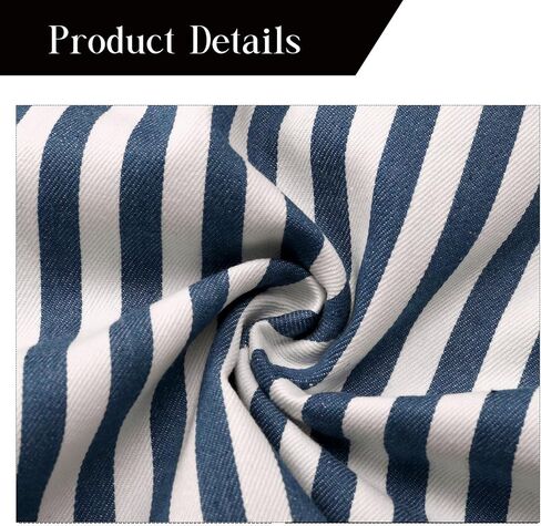 Men's Casual 6" Inseam Shorts Striped Cotton Flat Front Slim Fit Summer Chino Shorts with Pockets in Saudi Arabia