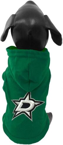 NHL Dallas Stars Cotton Hooded Dog Shirt, Medium, Green in Saudi Arabia