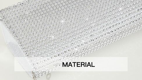 Women's Evening Bag Clutch Purse Glitter Party Wedding Handbag with Chain Sparkling Shoulder Bag in Saudi Arabia