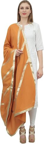 أوشحة نسائية هندية من تصميم Chunni قطن Dupatta عرقية in Kuwait