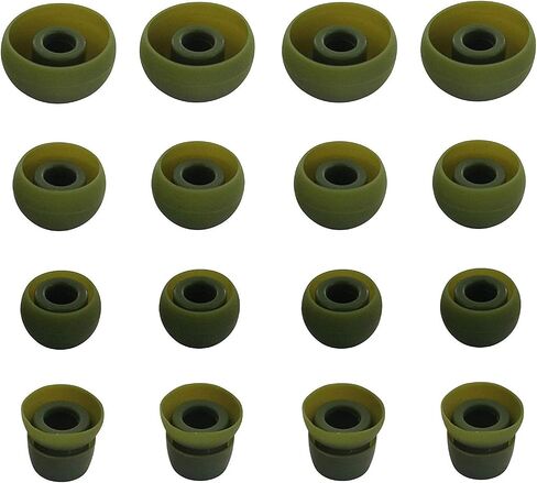 Red Replacement Silicone Ear Tips Earbuds Buds for Powerbeats 3 Wireless Beats by dre Headphones, Eartips 16PCS 8 Pairs 4 Size Options for Powerbeats3 Red pbr16 in Saudi Arabia