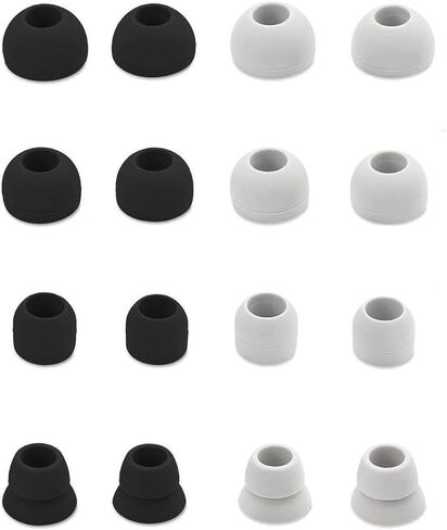 Red Replacement Silicone Ear Tips Earbuds Buds for Powerbeats 3 Wireless Beats by dre Headphones, Eartips 16PCS 8 Pairs 4 Size Options for Powerbeats3 Red pbr16 in Saudi Arabia