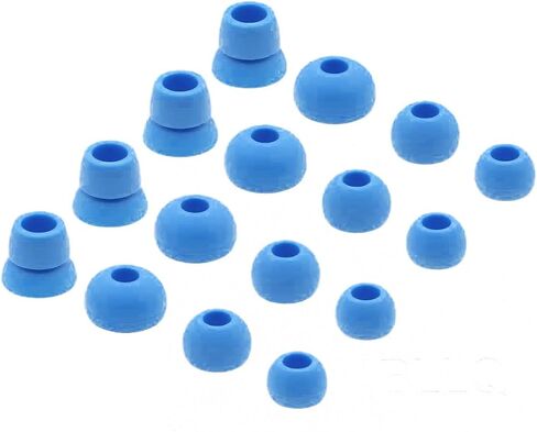 Red Replacement Silicone Ear Tips Earbuds Buds for Powerbeats 3 Wireless Beats by dre Headphones, Eartips 16PCS 8 Pairs 4 Size Options for Powerbeats3 Red pbr16 in Saudi Arabia