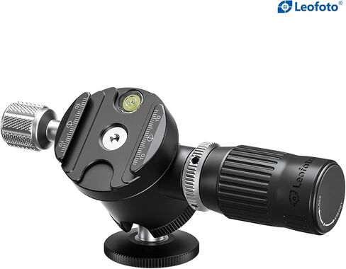 LEOFOTO MBH-35 رأس كروي مقلوب 35 مم مع المقود/التحكم في خنق الدراجة النارية Arca متوافق مثالي لإطلاق النار على الهدف in Saudi Arabia