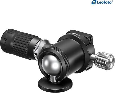 LEOFOTO MBH-35 رأس كروي مقلوب 35 مم مع المقود/التحكم في خنق الدراجة النارية Arca متوافق مثالي لإطلاق النار على الهدف in Saudi Arabia