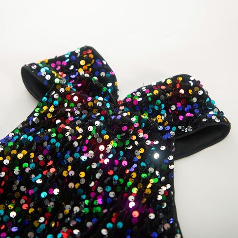 GRACE KARIN Sequin Dress for Women Sleeveless Sparkly Glitter Halter Dress Bodycon Mini Club Dresses 2024 in Saudi Arabia