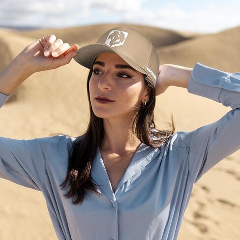 Unisex Baseball Cap Classic Low Profile Hat Vintage Adjustable Dad Golf Hats for Men Women Khaki in Saudi Arabia