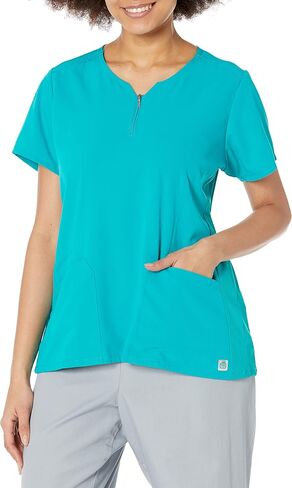WonderWink Men's Uni Moss Grn Simply Soft 3pkt Scrub Shrt in Saudi Arabia
