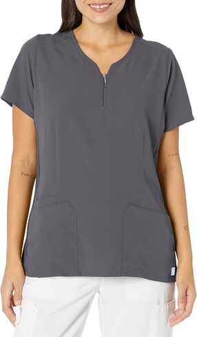 WonderWink Men's Uni Moss Grn Simply Soft 3pkt Scrub Shrt in Saudi Arabia
