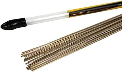 BLUEFIRE 20 Sticks 1/2 lb 15% Silver Solder Brazing Rods BCuP-5 Copper Phosphor Alloys Welding Rods 0.050" x 1/8" x 14"Brazing Rods for Copper Storage HVAC Air Conditioning Refrigerator in Saudi Arabia