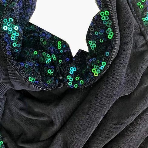 تنورة نسائية طويلة بذيل حورية البحر مزيّنة بالترتر وحفلات الهالوين، زي تنكري in Kuwait