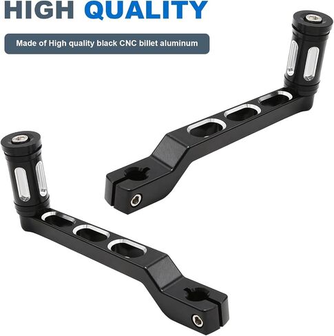 Motorcycle Heel Toe Gear Shift Lever + Shift Peg Replacement for Harley FL Softail / for Touring Electra Glide Road King Road Glide FLHX Street Glide / for Tri Glide Trikes Shifter Levers, Black in Saudi Arabia