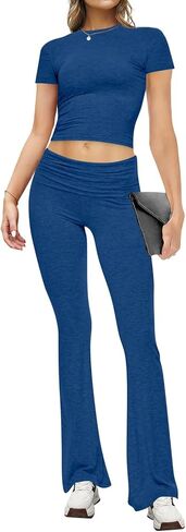 NORACORA قطع علوية قصيرة سراويل مضيئة أطقم صالة ناعمة لطيفة للنساء قابلة للطي أكثر من قطعتين ملابس غير رسمية Y2K in Kuwait