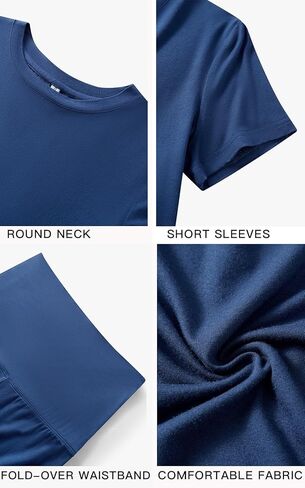 NORACORA قطع علوية قصيرة سراويل مضيئة أطقم صالة ناعمة لطيفة للنساء قابلة للطي أكثر من قطعتين ملابس غير رسمية Y2K in Kuwait