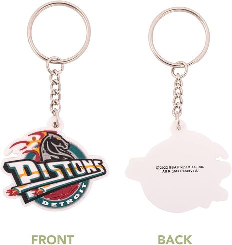 Desert Cactus Detroit Pistons Keychain NBA National Basketball Association Car Keys Holder (PVC - Vintage A) in Saudi Arabia