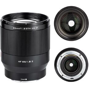 VILTROX 20mm f/2.8 Z Lens for Nikon, 20mm F2.8 Z-Mount Full Frame AF Lens Prime Wide Angle Autofocus Lens for Nikon Z Camera Z5, Z6, Z7, Z8, Z9, Z30, Z50, and ZFC Models (AF 50/F2.0 Z)