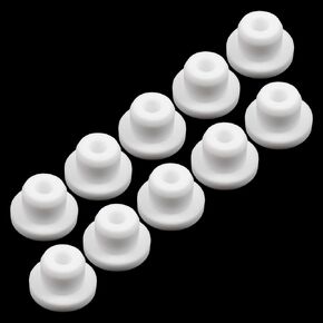 T Tulead Silicone Hole Plug T Shape Plug Stopper Replacement Protective Cover Cap Fit for 19mm Hole, 10PCS for Bathtub, Tube, Flask