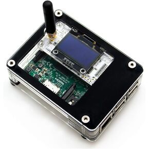 C4Labs ZRPi-1AS case for Raspberry Pi4, Pi3 B+ and ZUMspot with Attached 1.3 OLED