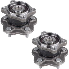 PAROD 512201 Pair Wheel Bearing Hub Assembly Compatible with 2002-2006 Nissan Altima, 2004-2008 Maxima, 2004-2009 Quest 5Lugs