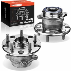 A-Premium 2 x Rear Wheel Bearing and Hub Assembly with 5-Lug Compatible with Lexus - 2013-2022 - IS200t IS250 IS300 IS350 & GS200t GS300 GS350 GS450h & RC200t RC300 RC350