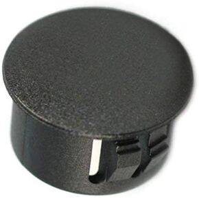(Pack of 10) 1/2" ID Hole Locking Plugs for Panels - Nylon Plastic 0.5 Inch ID Round 9/16" Head Diameter - for Panel Thickness .016" - .125" | Body n Sheet Metal Hole Plug | by SBD