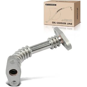 A-Premium Turbocharger Oil Return Line Compatible with Ford Explorer/Edge 2012-2015, Escape/Fusion 2013-2016, Taurus 2013-2017, Focus, Special Service Police Sedan & Lincoln MKT MKZ, MKC, 2.0L