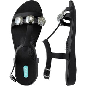 Oka-B Women's Morgan Flat Sandal with Straps