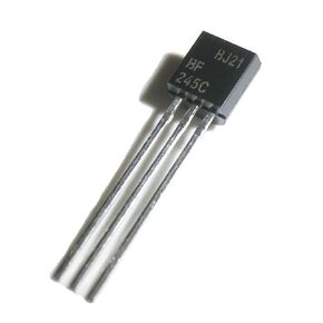 Pack of 10 BF245C N-Channel Transistors TO-92