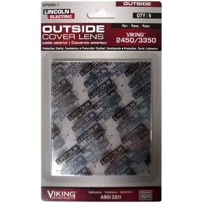 Lincoln KP2898-1 VIKING 750S, 850S, 3350 Outside Cover Lens Pkg = 5