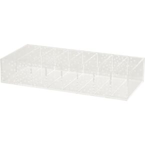 Erin Condren Acrylic Organizer 8-Compartment - Durable Quality Desk and Office Organizer | Versatile and Sturdy Storage System