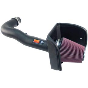 K&N Cold Air Intake Kit: Increase Acceleration & Towing Power, Guaranteed to Increase Horsepower up to 8HP: Compatible with 4.6L, V8, 2006 FORD (F150), 57-2569